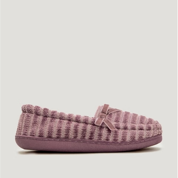 Pink Velour Full Slippers - Picture 6 of 7